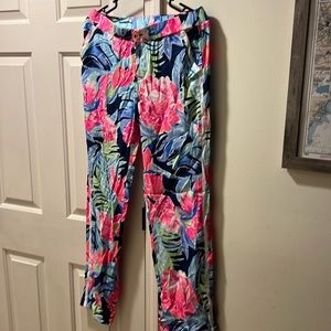 NWT Lilly Pulitzer Madeira pant in high tide navy